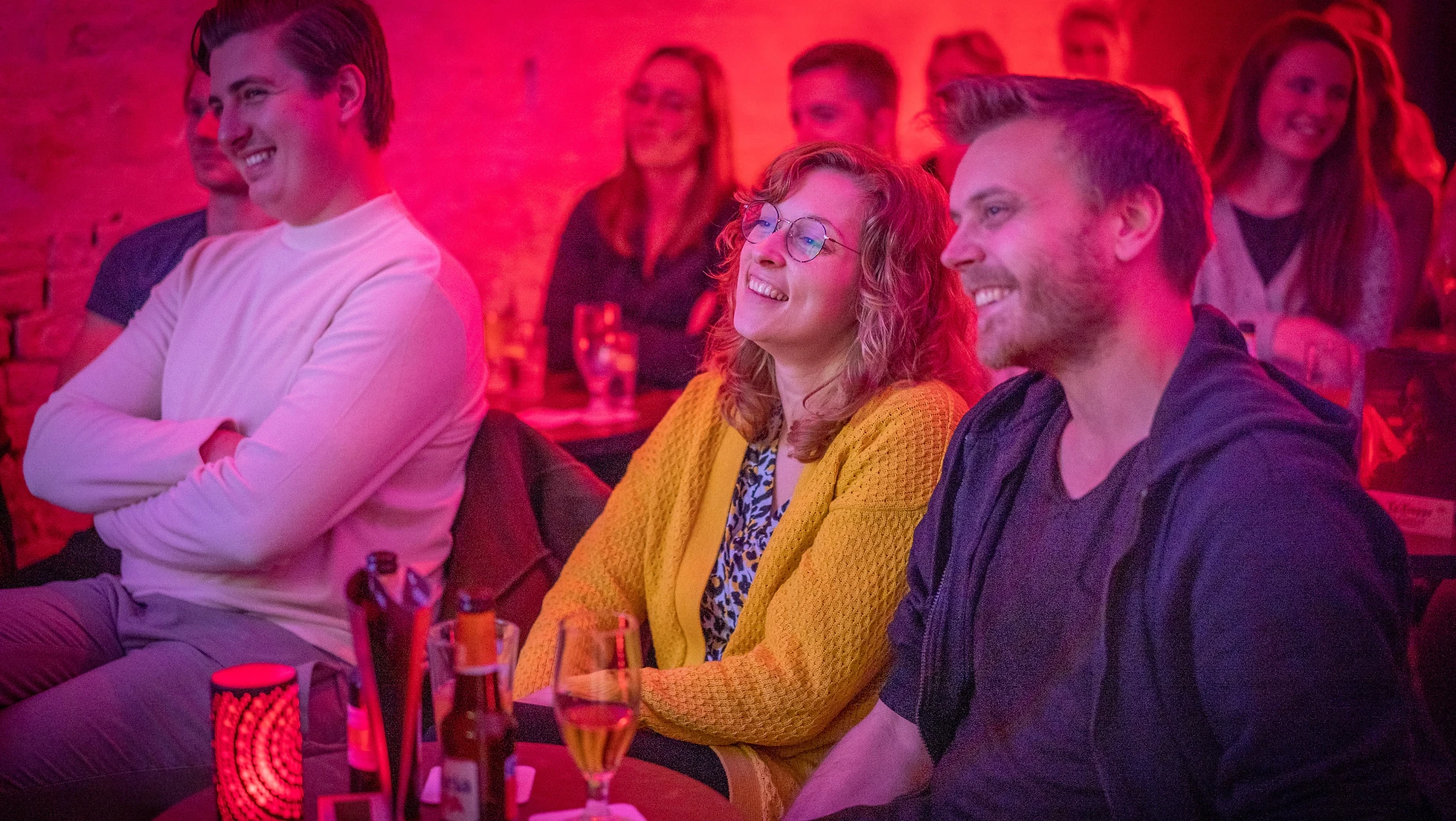 Audience at Comedy Café Utrecht